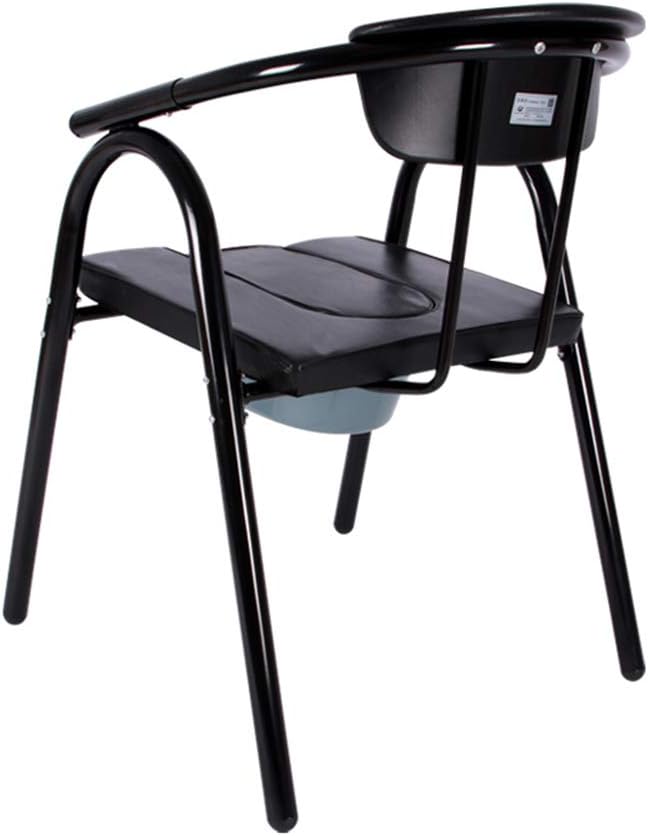 Heavy Duty Handicap Toilet Seat with Handles and Bucket,Bedside Commode Chair Pregnant Bath Stool for Easy Transfer Tool-Free Assembly