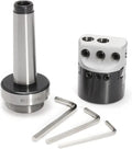 Precision Collets Lathe Chuck Tool MT3 Boring Shank Morse Taper Boring Bar with 50mm Boring Head for Lathe Milling for CNC Engraving Machine & milling Lathe Tool