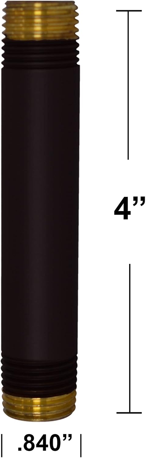 Westbrass D103K12X-62 1/2' IPS' x 3/8' OD x 12' Corrugated Riser Supply Line Kit with Cross Handle Angle Supply Shut Off Valve for Faucet and Toilet, Matte Black