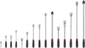 TEKTON 1/4, 3/8, 1/2 Inch Drive Non-Quick-Release Comfort Grip Ratchet and Breaker Bar Set (15-Piece) | SDR99903