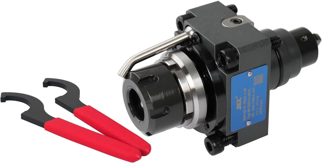 BMT Driven Tool Holder BMT40 Boring Bar Holder Block Turning Tool Holder Block Live Tooling for CNC Lathe BMT40-0°-ER25-J-W External Clamping