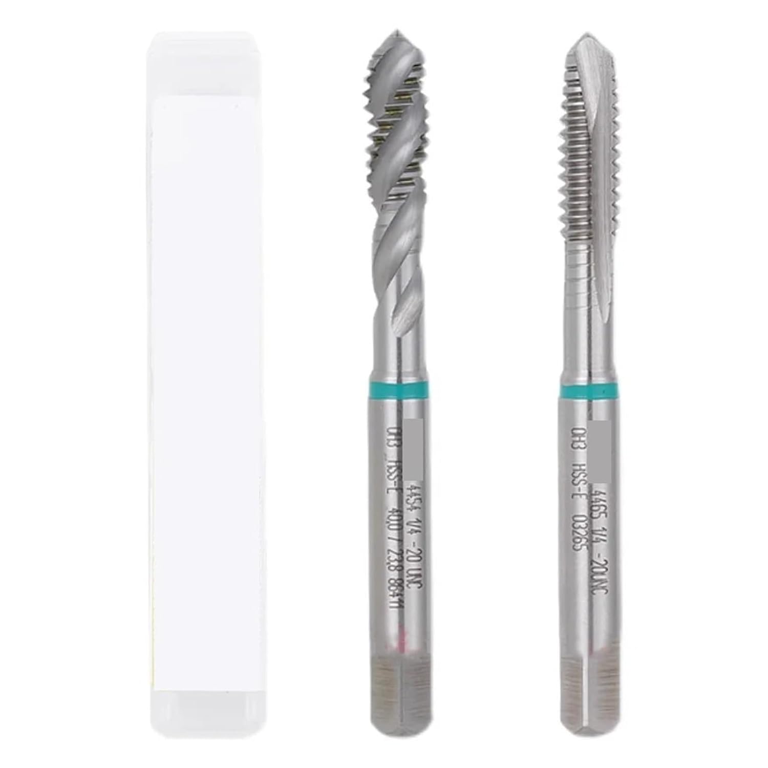 Drill Tap Bit Set, Fine Spiral Fluted Pointed Tap Screw Thread Taps
