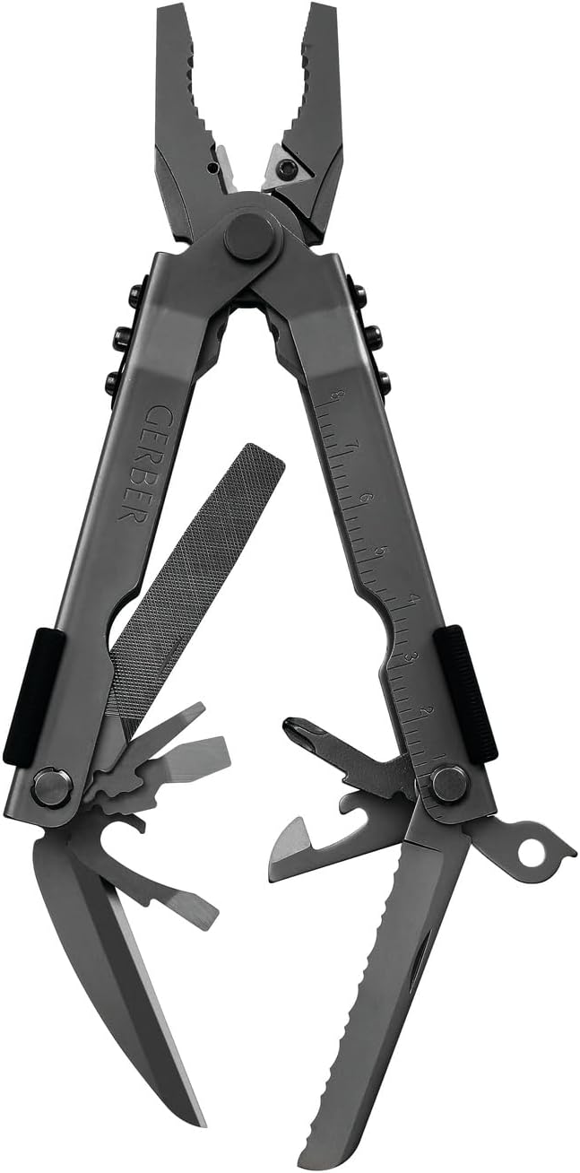 Gerber Gear MP600 Multi-Plier Multitool – Made in USA – Blunt Nose, Black