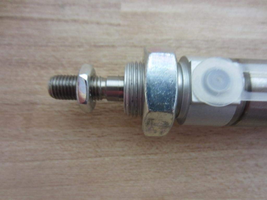 FESTO DSNU-25-125-PPV-A (19249), 1-10 BAR, 125 MM Stroke, 25 MM BORE, Double-Acting, G1/8 Pneumatic Connection, ISO Cylinder, M10X1.25 Rod Thread, NBR/TPE-U(PU) Seals, Pneumatic, Cushioning;
