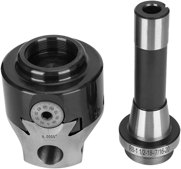 Shank Boring Head for Wood & Metalworking | 3/4 Inch Adjustable Boring Tool with 0.01mm Exactness | Compatible for Milling Machines/Lathes/Drills