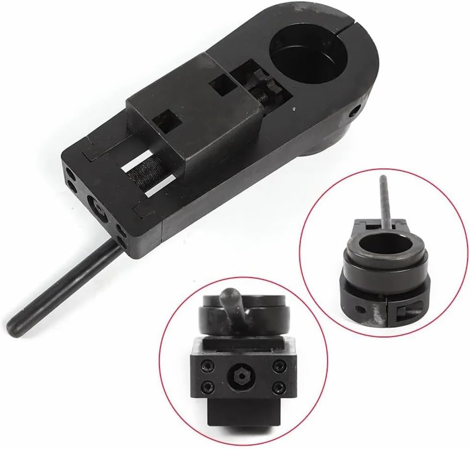 50mm Boring Facing Head Boring Cylinder Machine Acessory Automatic Feed End Milling Machine for Portable Line Boring Machine Bar Accessories ToolBlack,1