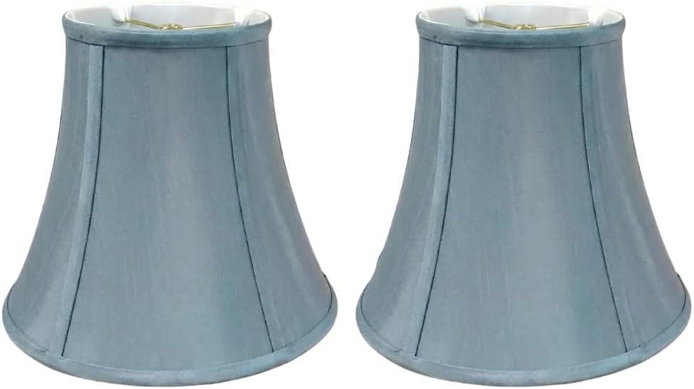 Royal Designs, Inc. BSO-704-12BLU-2 True Bell Basic Lamp Shade, 6.5 x 12 x 10.5, Blue, 2-Pack