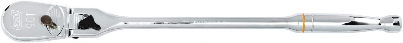 GEARWRENCH 3 Pc. 1/4', 3/8' & 1/2' Drive 90 Tooth Locking Flex Head Teardrop Ratchet Set - 81276T