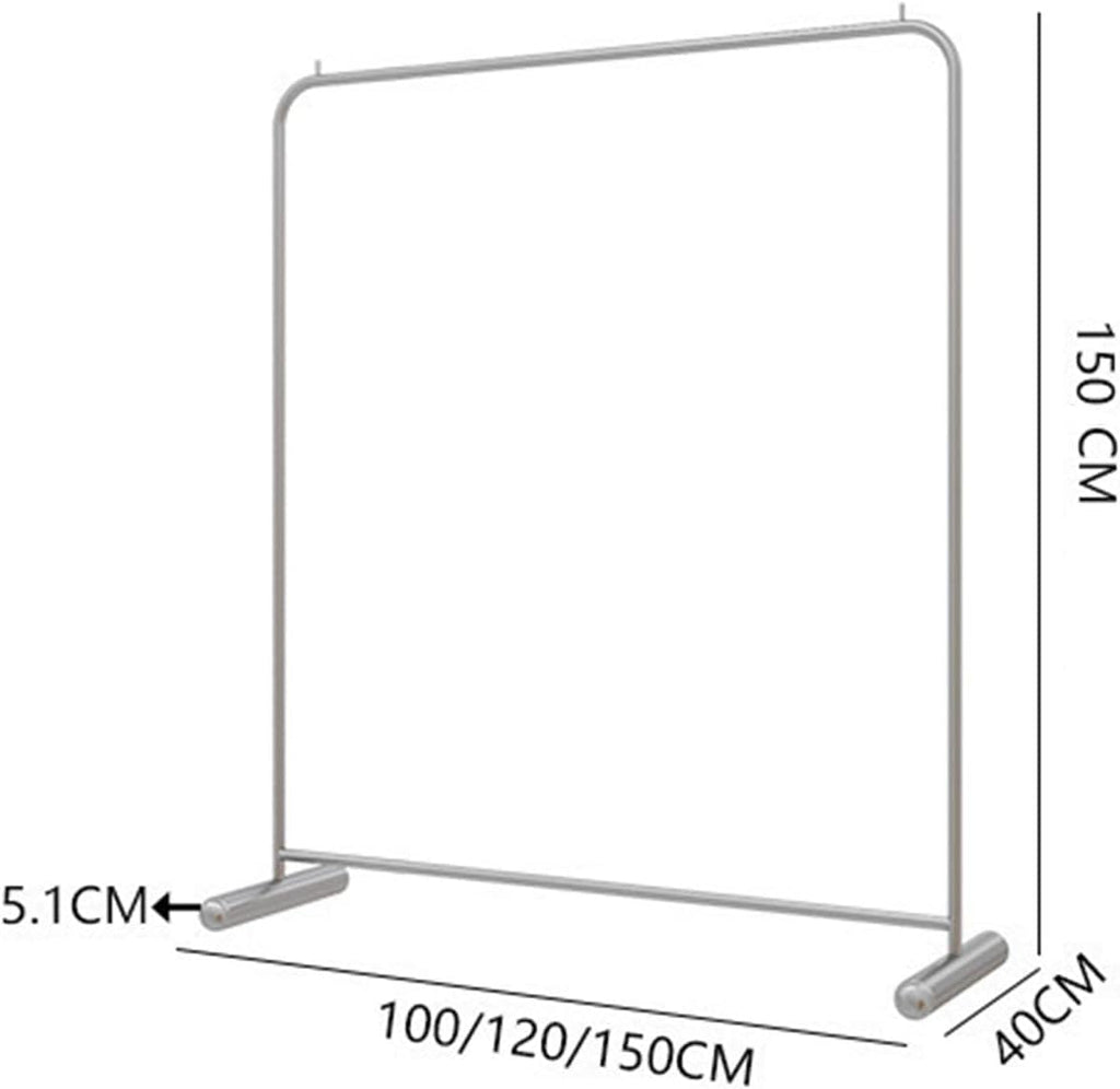 Industrial Plumbing Garment Rack Clothes Rails,Commercial Boutique Clothing Store Clothes Display Rack Heavy Duty Hanger,Multipurpose Clothes Rail Retail Store (L120*w40*h130cm)