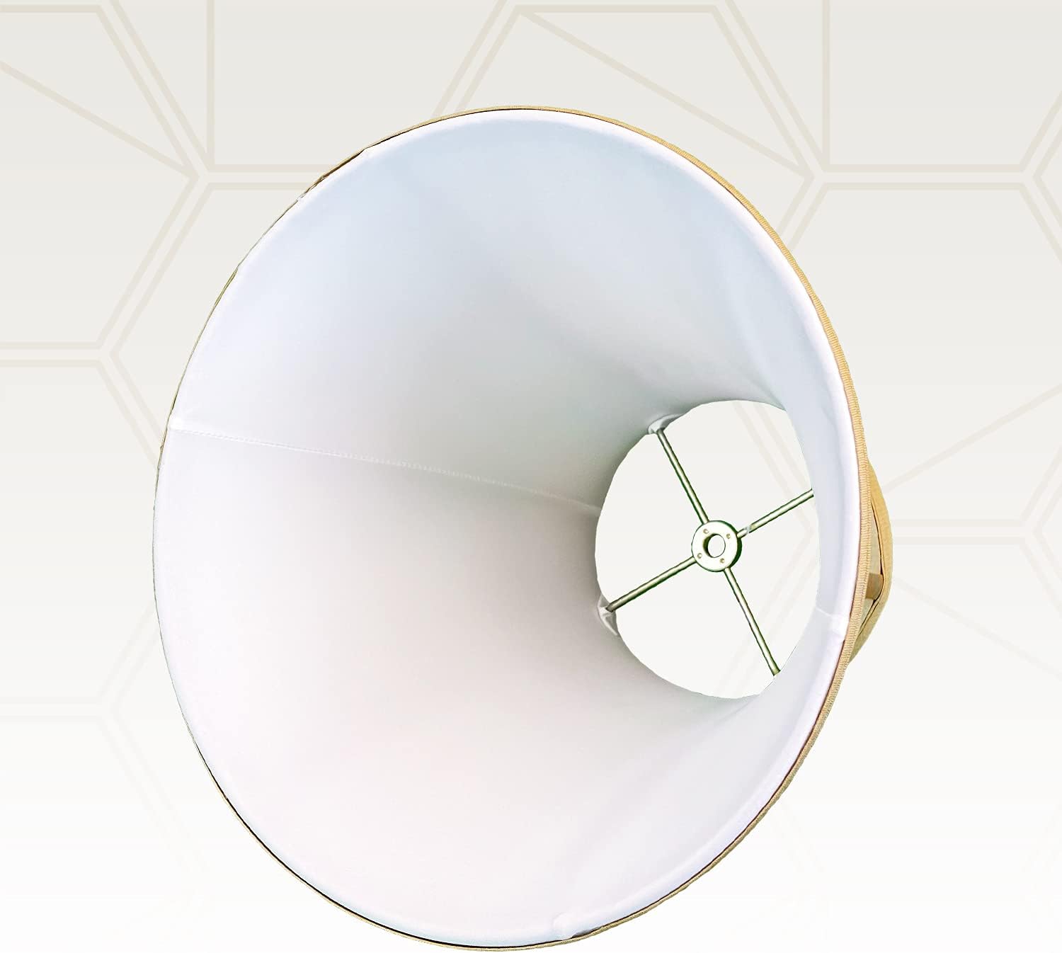 Royal Designs, Inc. BSO-704-12AGL-2 True Bell Basic Lamp Shade, 6.5 x 12 x 10.5, Antique Gold, 2-Pack