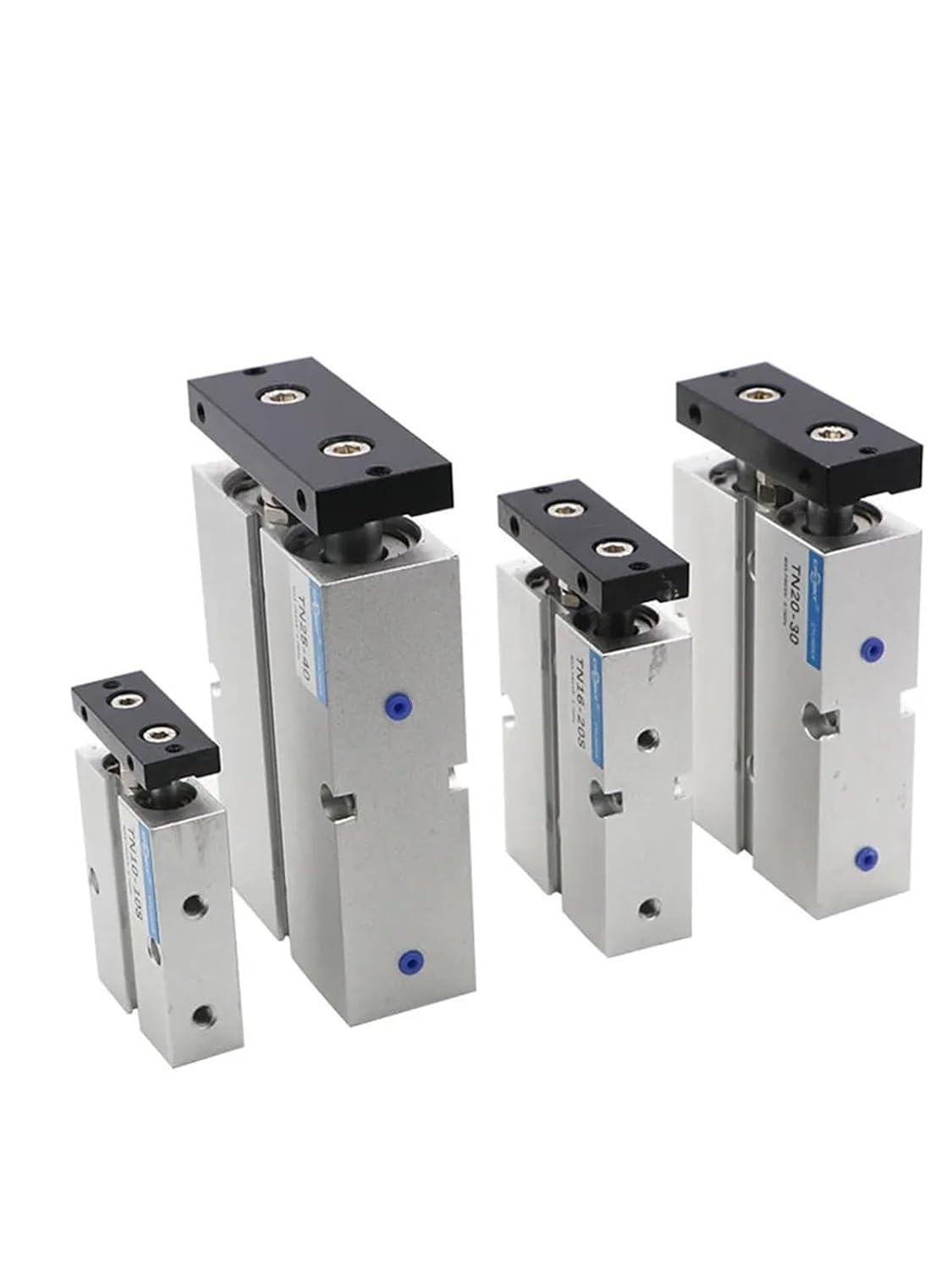 TN10/16/20/25/32/40X10SX20SX30SX40SX50SX60X70X75X80SX100S The TDA/TN Two-axis Double bar Cylinder Pneumatic(TN Bore 32MM,Stroke 40mm)