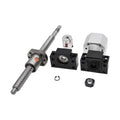 KUAOXK-Linear Motion Ball Screw Ball Screw SFU2010 Kit 200-500mm C7 Dia 20mm for CNC Parts Screw with Single Nut +BKBF15+DSG20H+Coupler(200mm)