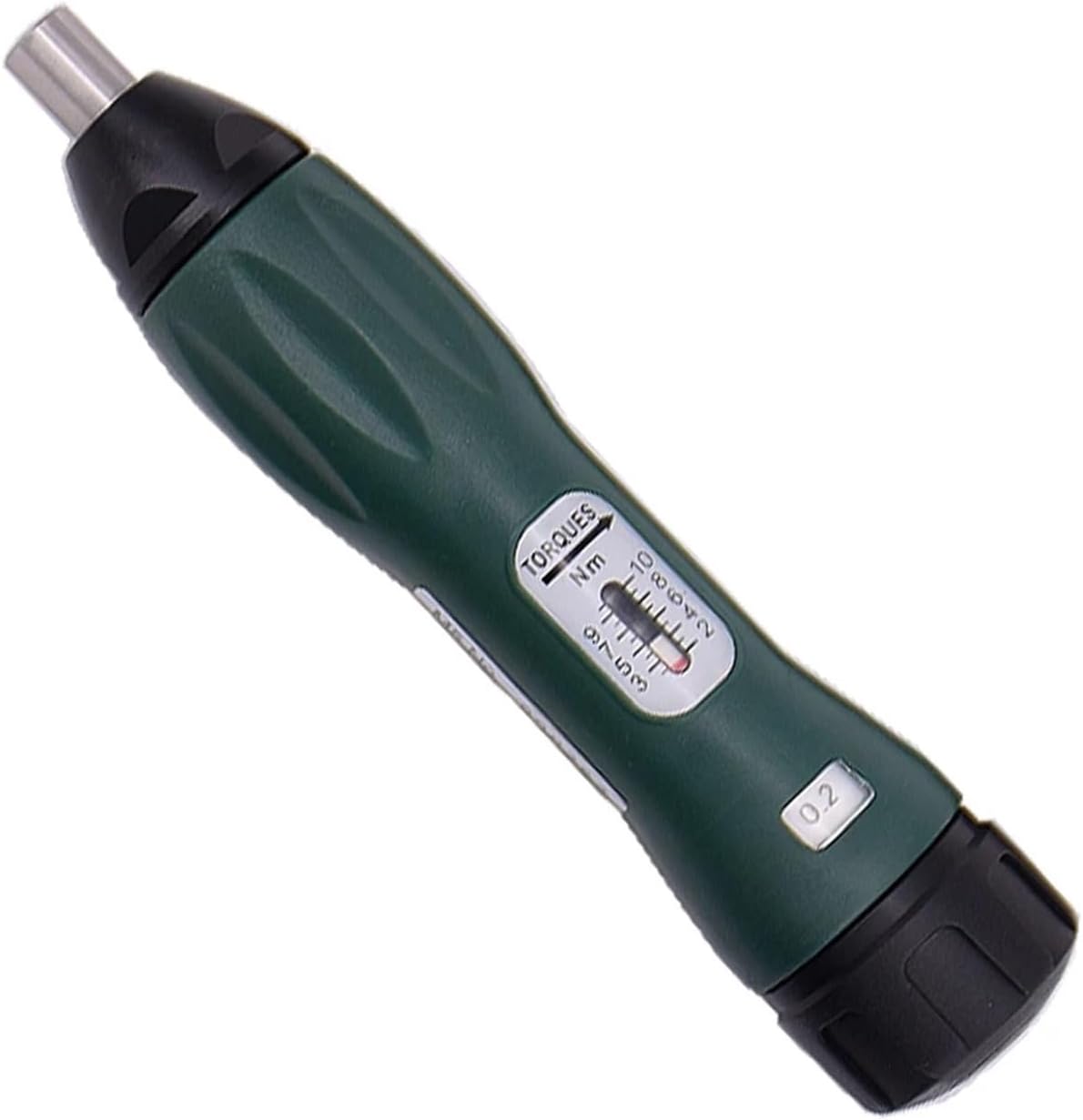 Digital Torque Wrench, High Precision Adjustable Torque Screwdriver 0.4-10NM 1/4 Hexagonal Hole Reaches The Preset Value And Is Non-slip,Electronic(0.4-2NM)