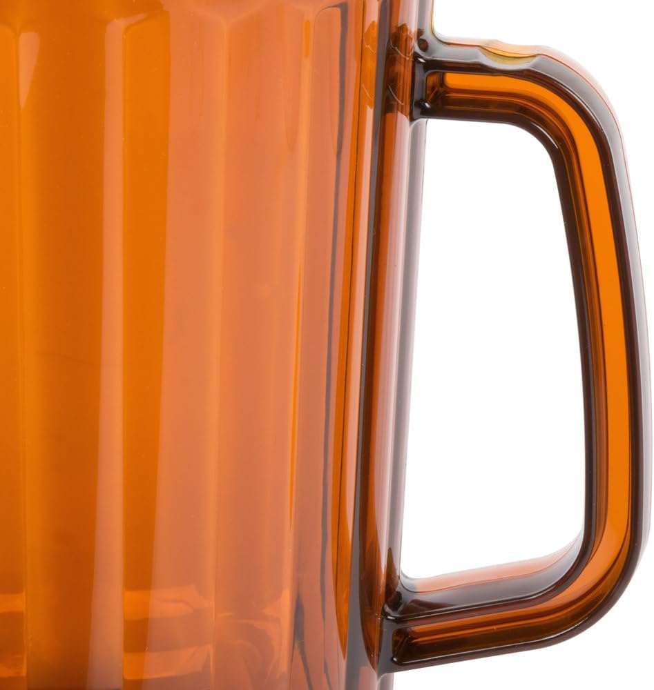 Soro Essentials- 60 oz. Restaurant Water Pitcher with 3 Spouts Amber Color Polycarbonate Set of 12- Beverage Serveware Water Carafe Clear Pitcher Water Jug for Home Restaurants Catering Kitchens