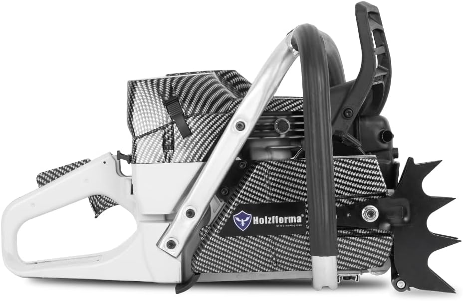 Farmertec Holzfforma 71cc G372 PRO Chainsaw Power Head With Wrap Around Handle Bar Italy Tech Nikasil Cylinder Meteor Piston Double Bumper Strips