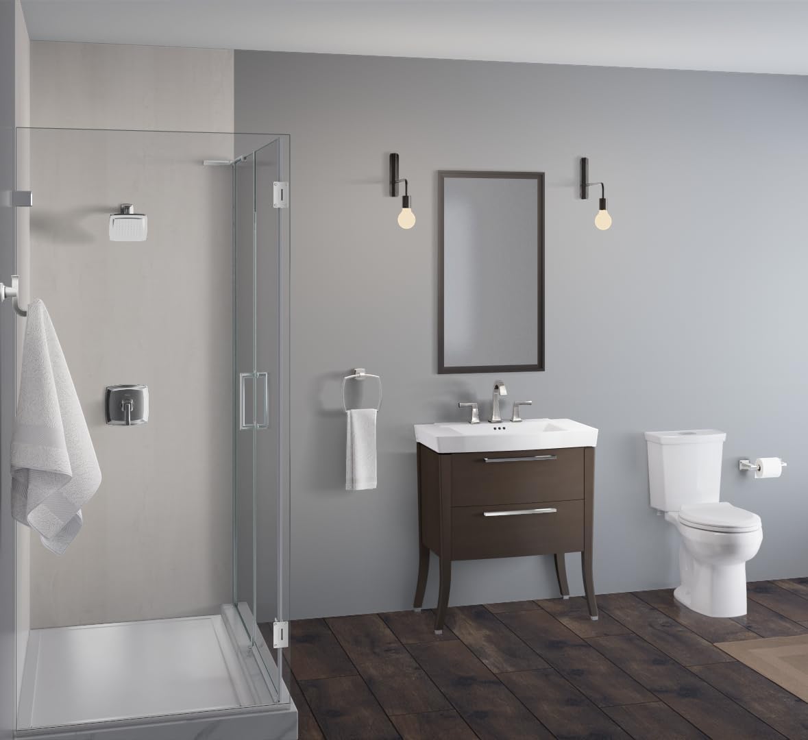 American Standard 606AA002.020 H2Option Two-Piece Toilet with Soft Close Toilet Seat Elongated and Wax Ring, Elongated Front, Chair Height, Dual Flush, White, 0.92-1.28 gpf (Pack of 3)