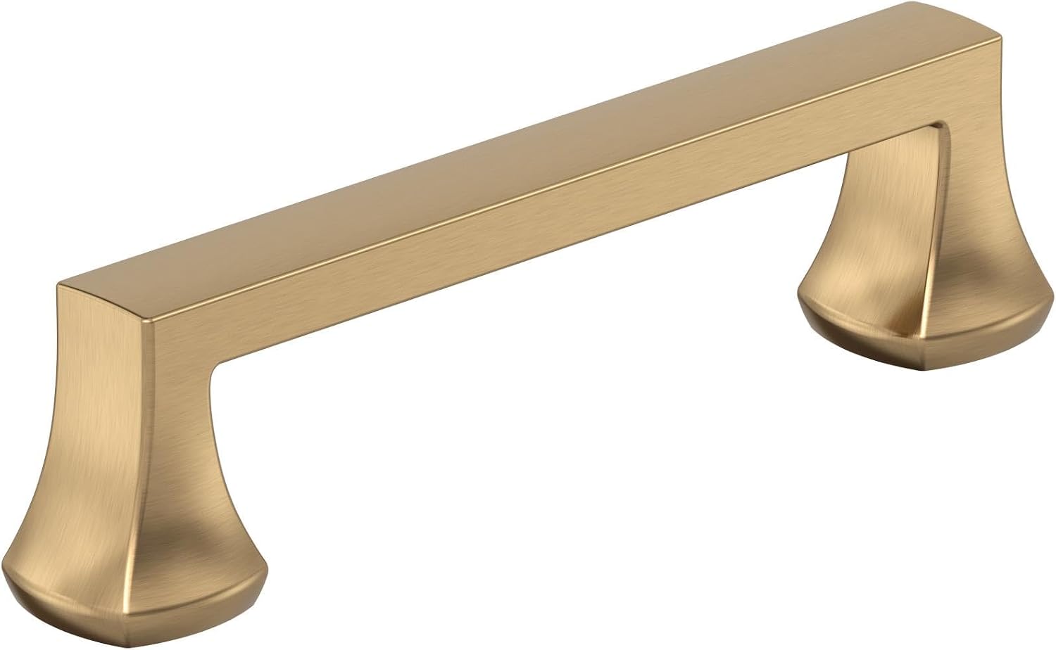 Amerock Hybridize 3-3/4 inch (96mm) Center-to-Center Champagne Bronze Cabinet Pull - 25 Pack