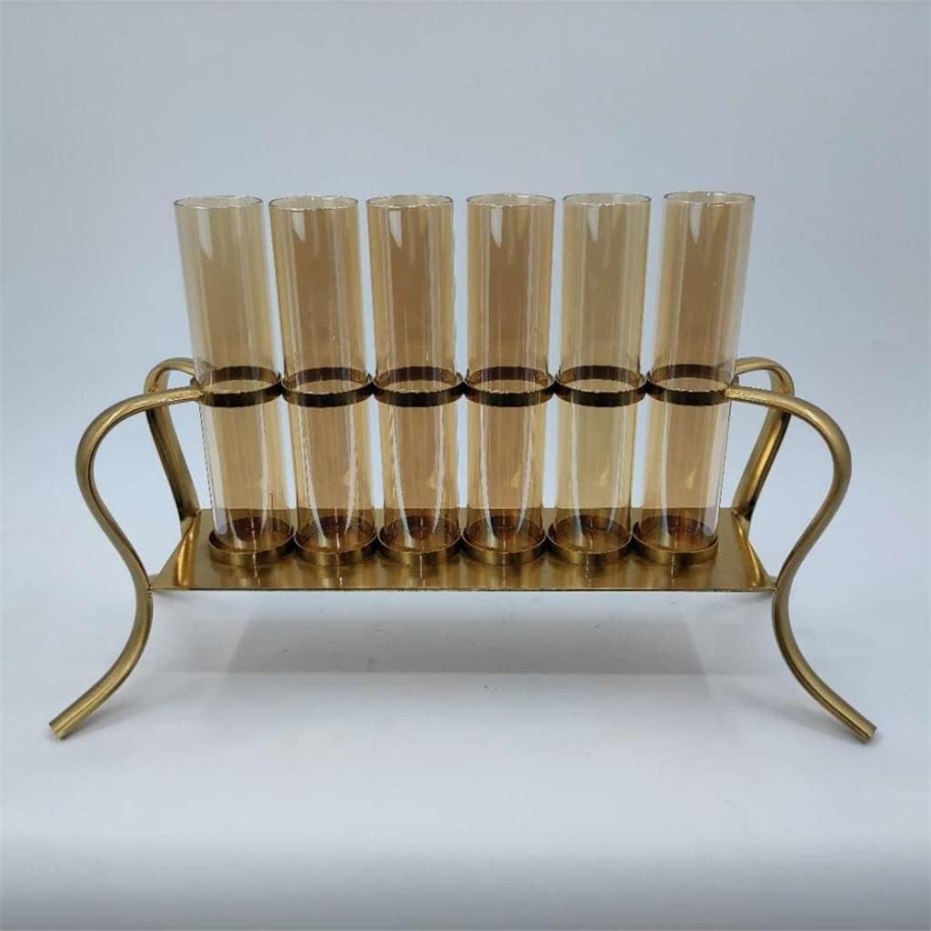 Glass vase Ornaments Transparent Living Room Home Dry Flower Arrangement TV Cabinet Decoration