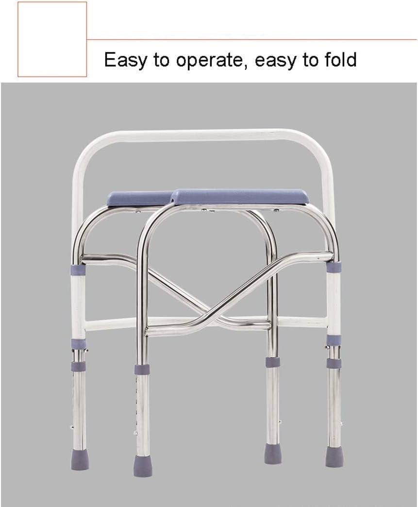 Commode Toilet Chair Bedside Toilet Folding Bedside Commode,Can Be Used As Raised Toilet Seat Riser,Convenient Commode Chair - Perfect Home Use Potty Chair WEWYQSJXBXF-4328