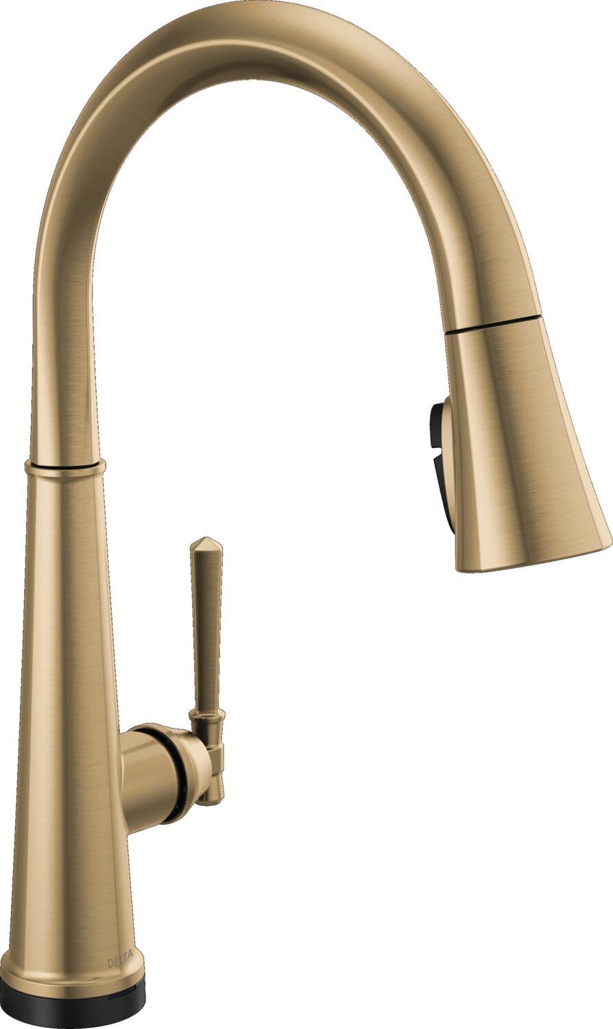 Delta Faucet Emmeline Gold Kitchen Faucet Touch, Touch Kitchen Faucets with Pull Down Sprayer, Kitchen Sink Faucet, Delta Touch2O Technology, Lumicoat Champagne Bronze 9182T-CZ-PR-DST
