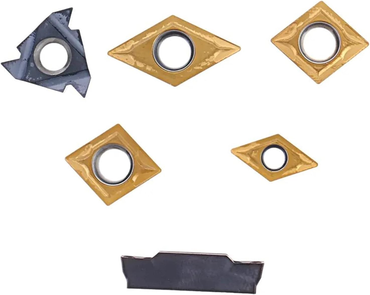 Hardware Milling Cutter 7pcs 16mm Shank Lathe Turning Tool Holder Boring Bar CNC Tool Set With Carbide Blade And Wrench