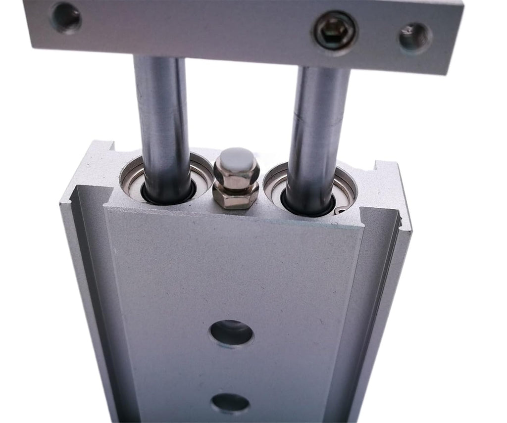 CXSL20-200 Duplex Double bar Cylinder Ball Bearings Pneumatic Components CXSL20X200 20mm bore 200mm Stroke