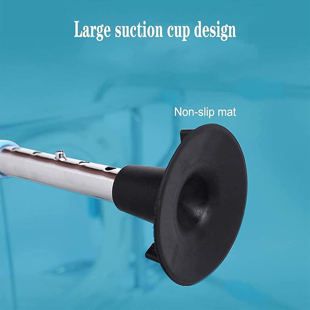 Shower Stool Bath Chair Toilet Seat Heavy Duty Drop Arm Bariatric Commode Homecare Toilet Chair with Arms and Bathroom Safety Frame for Elderly,Adults Adjustable Seat Height Easy T