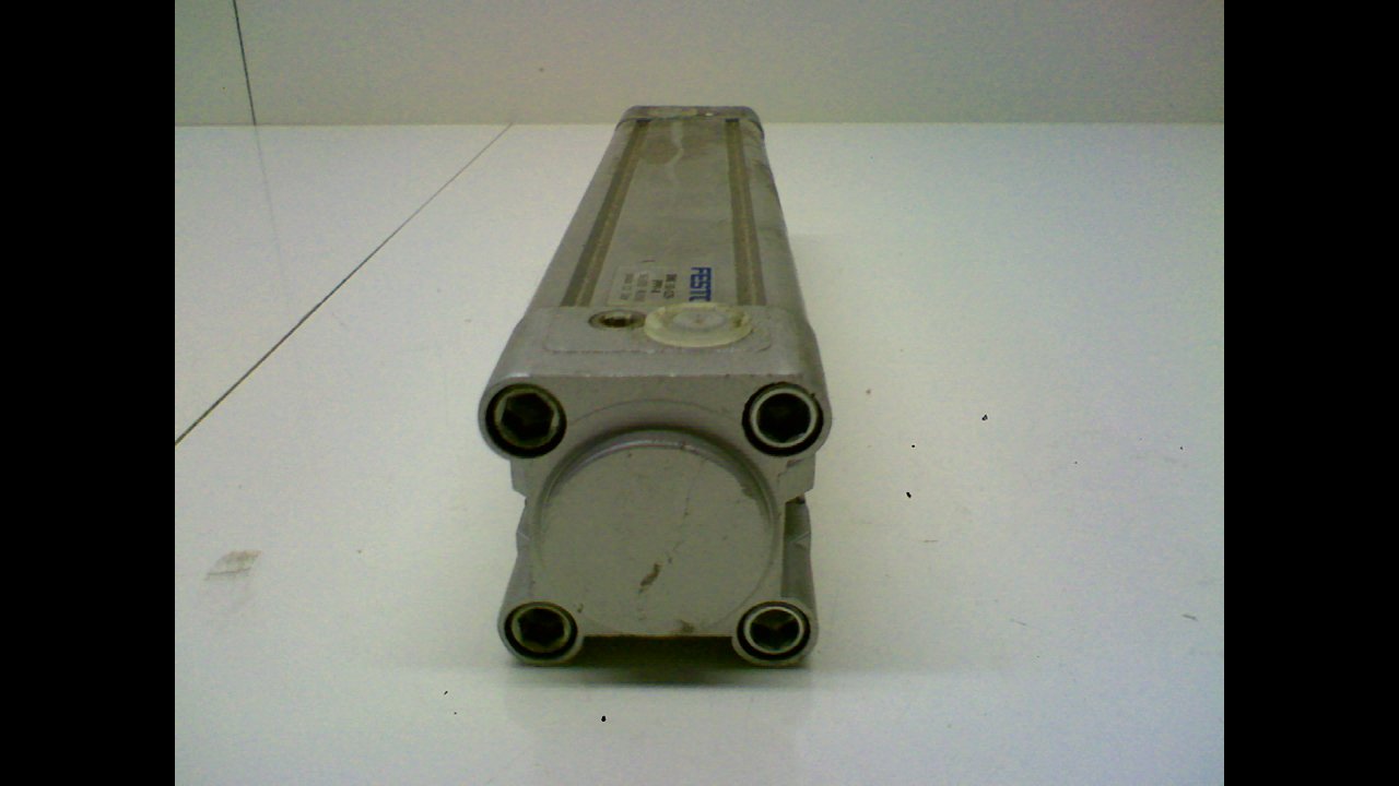 FESTO DNC-32-125-PPV-A (163310), 0.6 TO 12 BAR, 125 MM STROKE, 32 MM BORE, DOUBLE-ACTING, G1/8 PNEUMATIC CONNECTION, ISO CYLINDER, M10X1.25 ROD THREAD, PNEUMATIC CUSHIONING; ADJUSTABLE AT BOTH ENDS, S