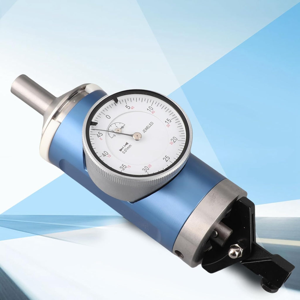Centering Indicator 0 3mm, Centering Lever, High Precision 0.01mm Dial with 6 Probes and 2 Test Bars, for Mechanical Bore Measurement and Workpiece Centering on Mill