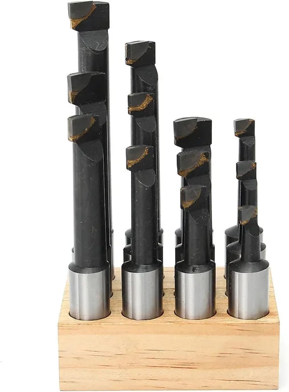 Precision Collets Lathe Chuck Tool 12pcs 18mm Shank F1 Boring Bar Set for 3 Inch Boring Head Carbide Tipped Milling Tool for CNC Engraving Machine & milling Lathe Tool