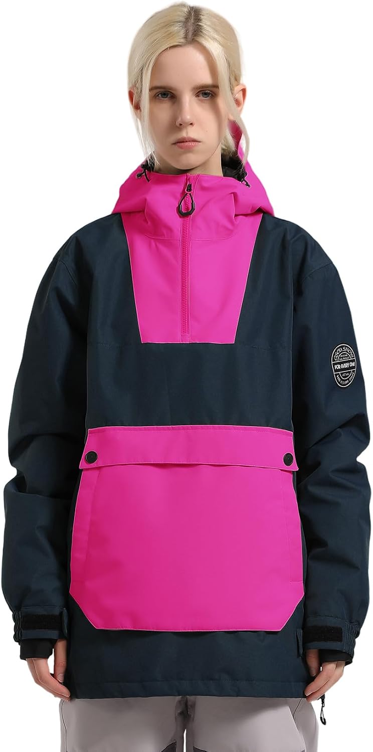 Men Ski Jackets Snowboard Coats Women Waterproof Pullover Jacket Winter Sports Windproof Warm