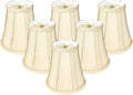 Royal Designs, Inc. BSO-704FC-6BG-6 True Bell Basic Lamp Shade with Flame Clip, 3.5 x 6 x 6.25, Beige, 6-Pack