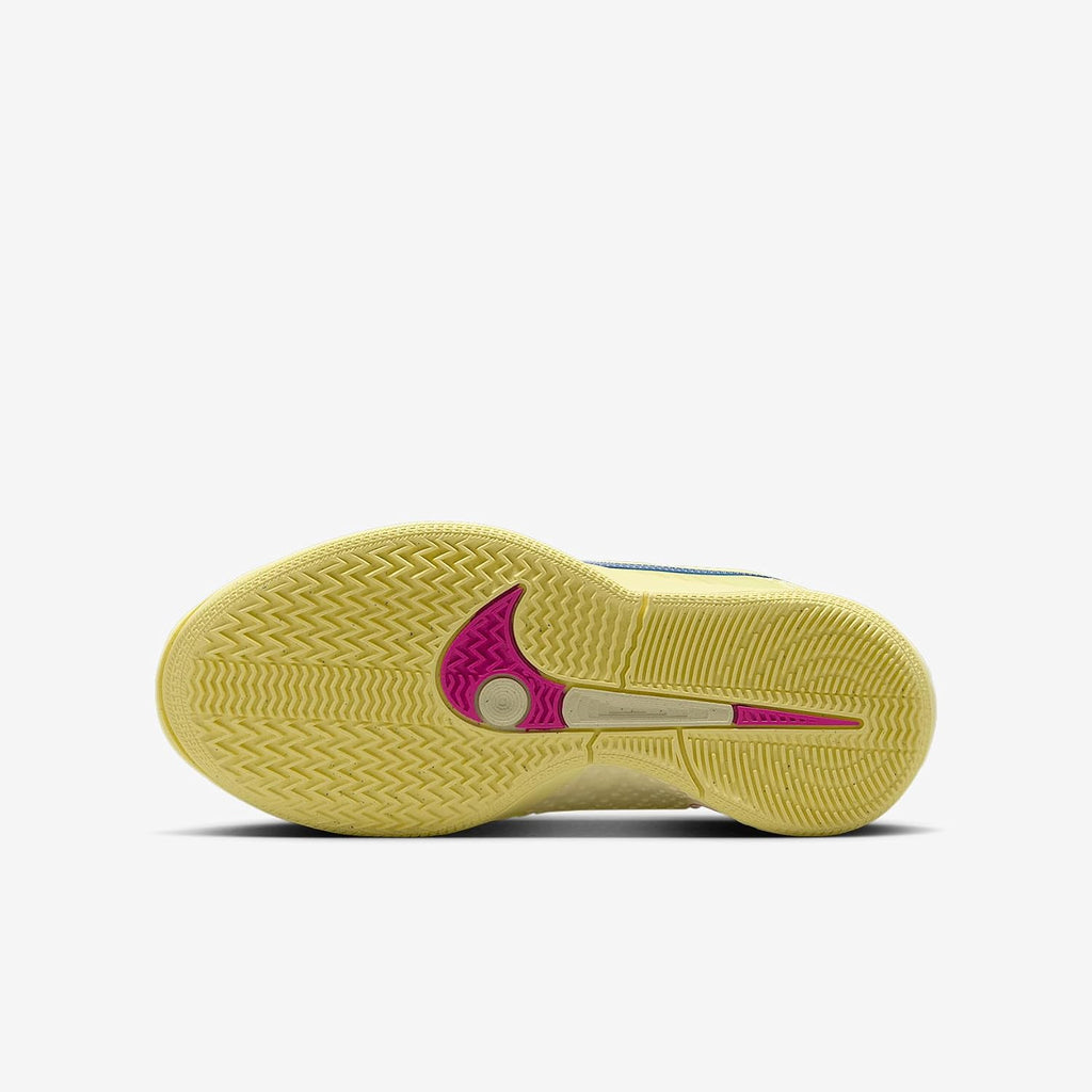 Sabrina 2 'Court Vision Big Kids' Basketball Shoes (FQ7376-800, Citron Tint/Alabaster/Laser Fuchsia/Royal Pulse) Size 7