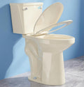 Simple Project 21 Inch High Toilet Elongated with Comfort Chair Seat, 1.28 GPF Powerful Single Flush Extra Tall Toilets, Toilet Bowl In Bathrooms ADA Comfort Height Toilet for Seniors & Tall Person