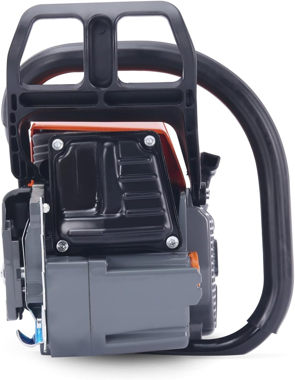 Holzfforma 76.5cc G466 4.4KW Gasoline Chain Saw Power Head Orange Drak Grey are Compatible with MS460 046 Chainsaw