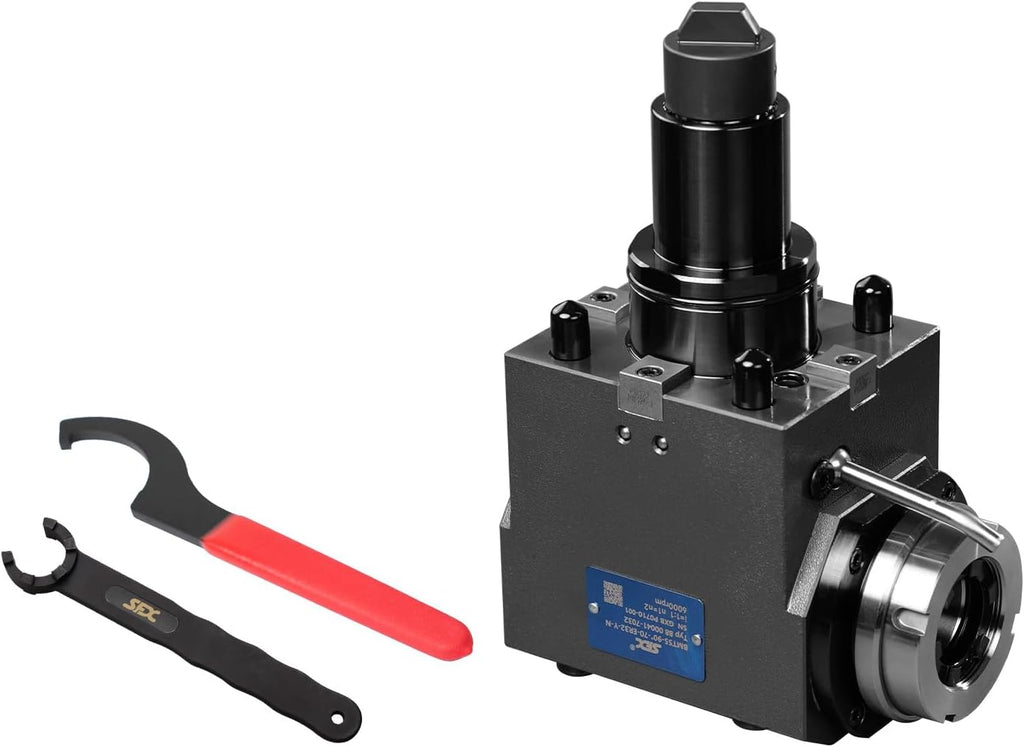 BMT Driven Tool Holder BMT55 Boring Bar Holder Block Turning Tool Holder Block Live Tooling for CNC Lathe BMT55-90°-70-ER32-Y-N Internal Clamping