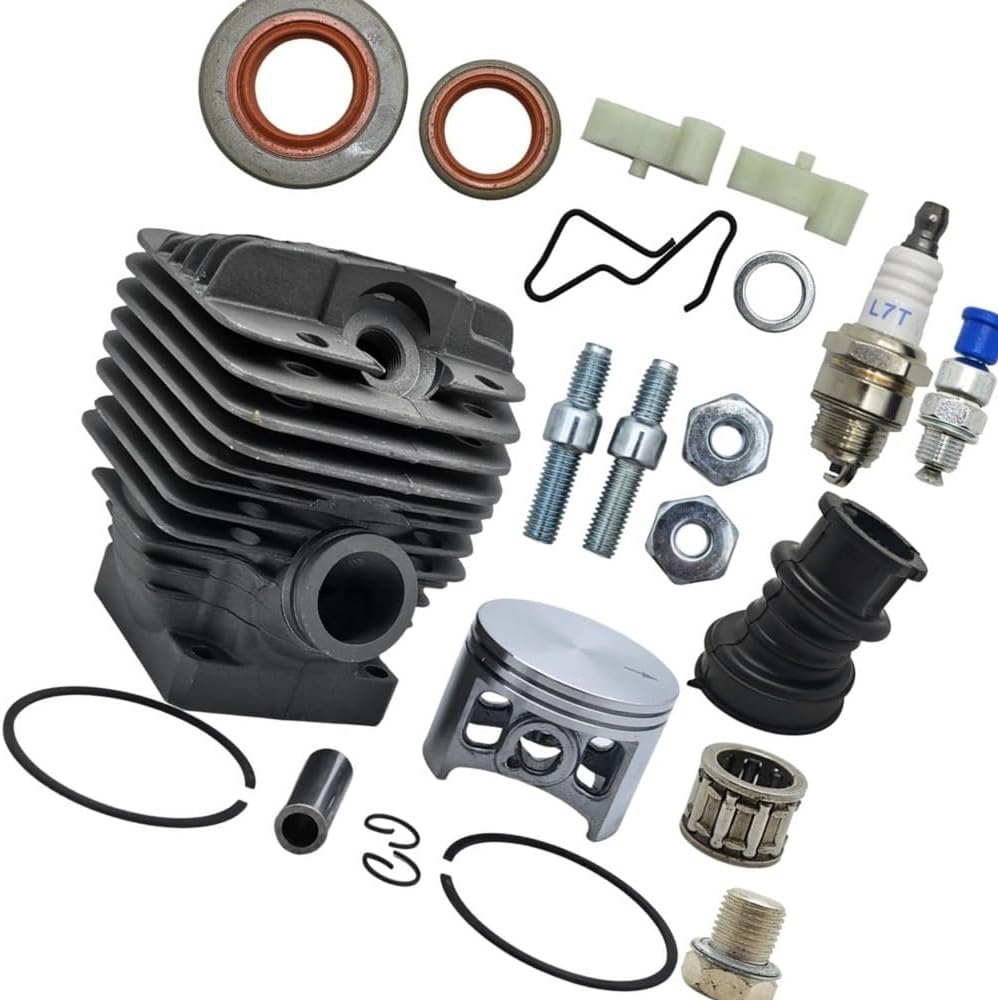Big Bore Cylinder Piston End Kit Fit for MS660 066 Magnum MS 660 Chainsaw 56mm Manifold Oil Seal Bar Stud Buts Part