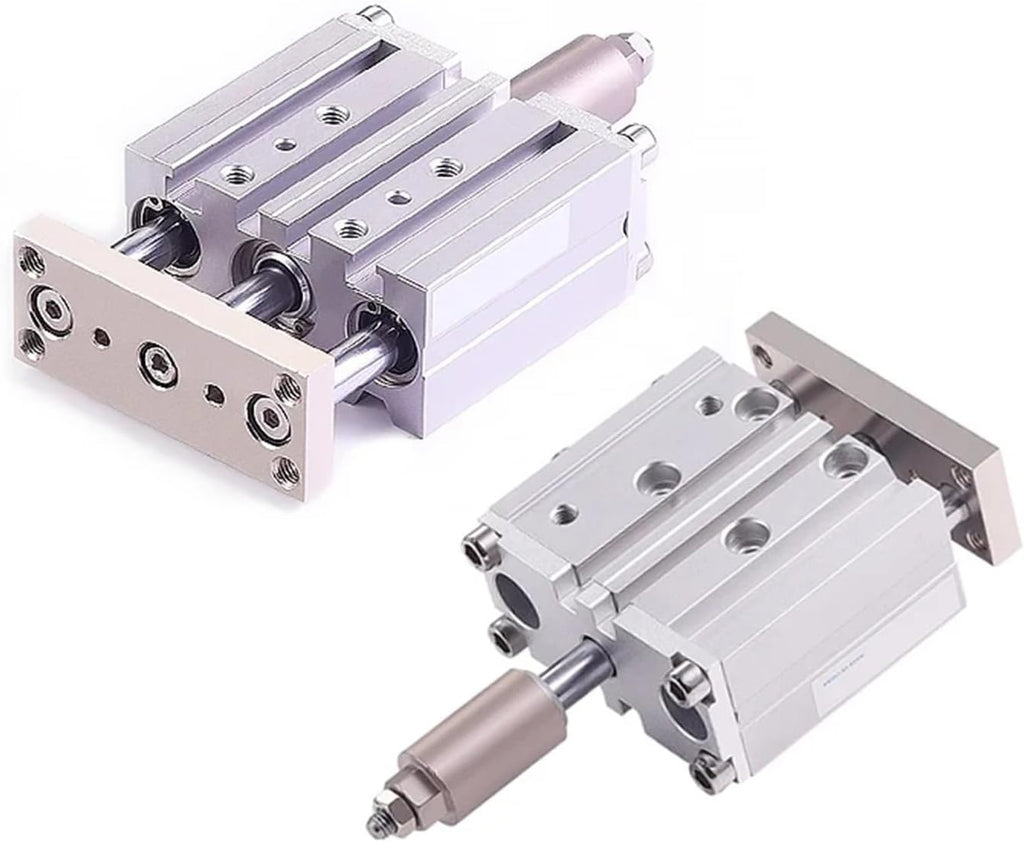 Three Bar Three-axis TCMJ Adjustable Stroke Pneumatic Cylinder Bore 12/16/20/25/32/40 20/30/40/50/75/100/150(Stroke 20-20mm,Bore 25)