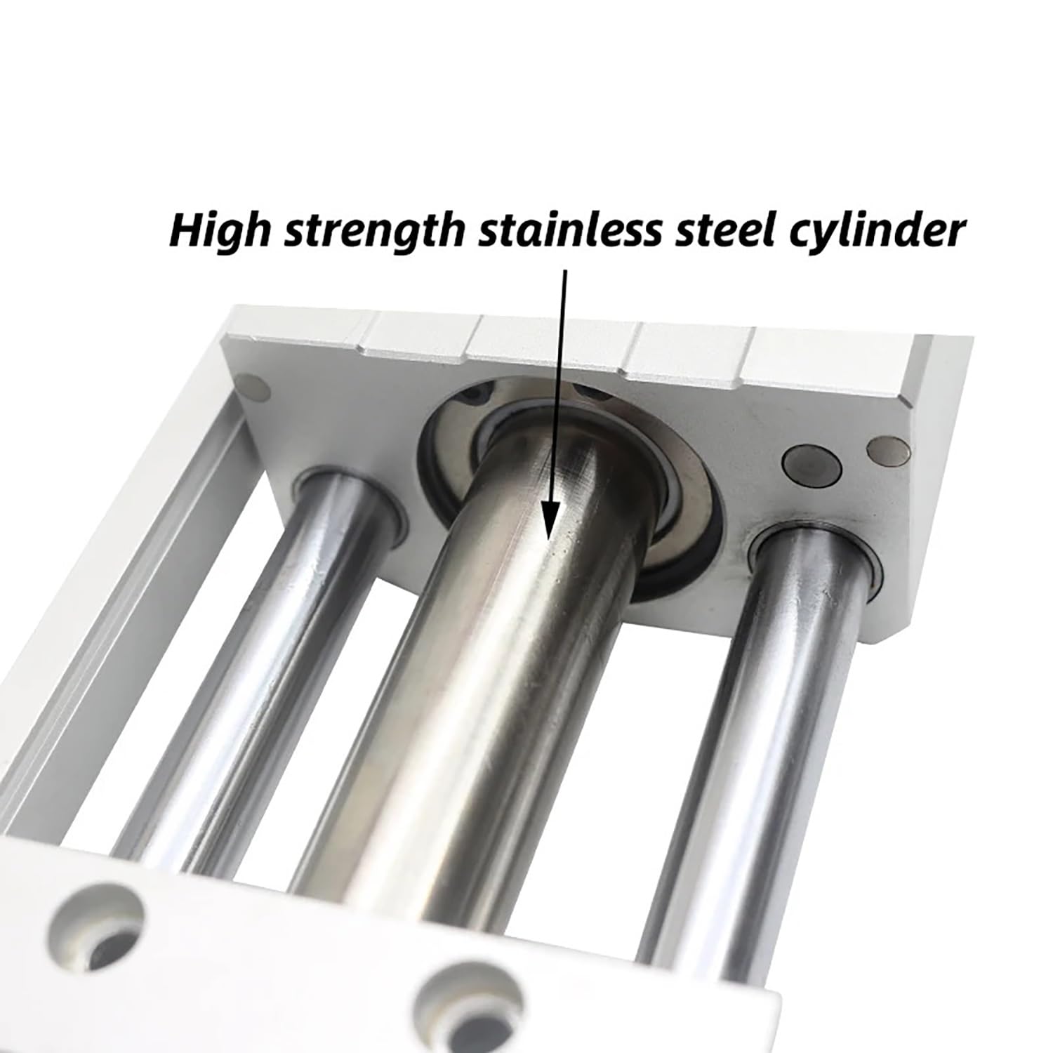 Bore 10mm CY1S10 Stroke 50mm 400mm 500mm Magnetic Coupling Type Guide Bar Slider Rodless Cylinder(300mm Stroke)