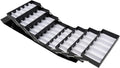 48 Slots Sunglasses Storage Box, 8 Drawers Sunglass Organizer Eyewear Eye Glass Organizer Box Stand Display Holder Case Black Eyeglasses Collector with Handle for Ties, Jewelry, Coins