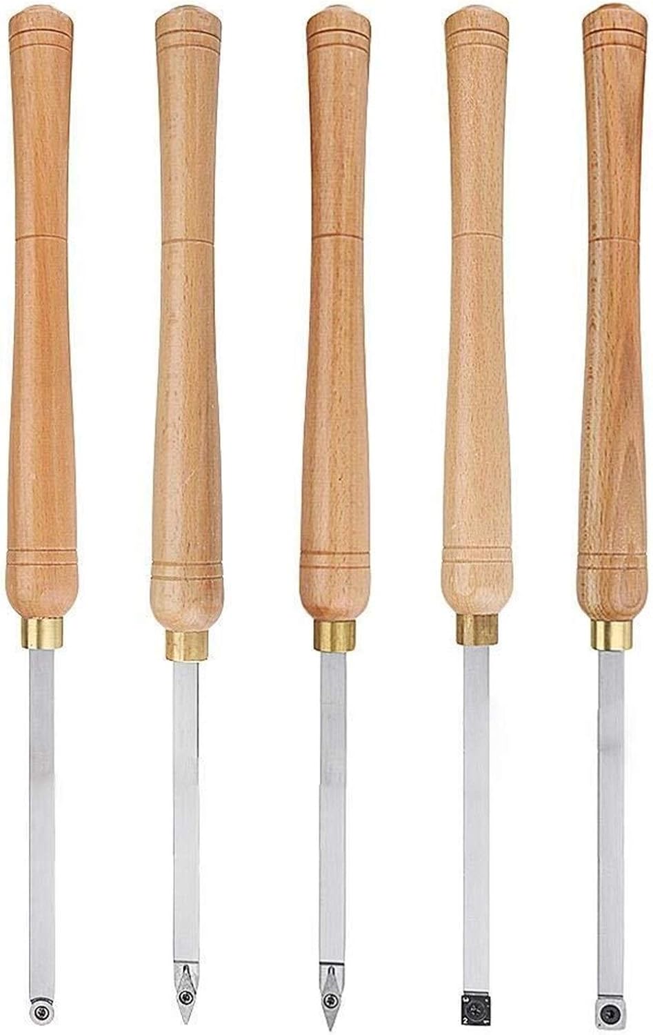 Boring Bar Holder Lathe Wood Turning Tool Carbide Insert Wrench Cutter Tools Square Shank with Wood Handle Woodworking Tool - Type: F,