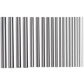 Round Steel Rod High Speed Steel (HSS) Lathe Bar Stock Tool,for Shaft Gear Drill Lathes Boring Machine Turning Miniature DRINYOUNG (20pcs（200mm）：1mm-10mm x2pcs)