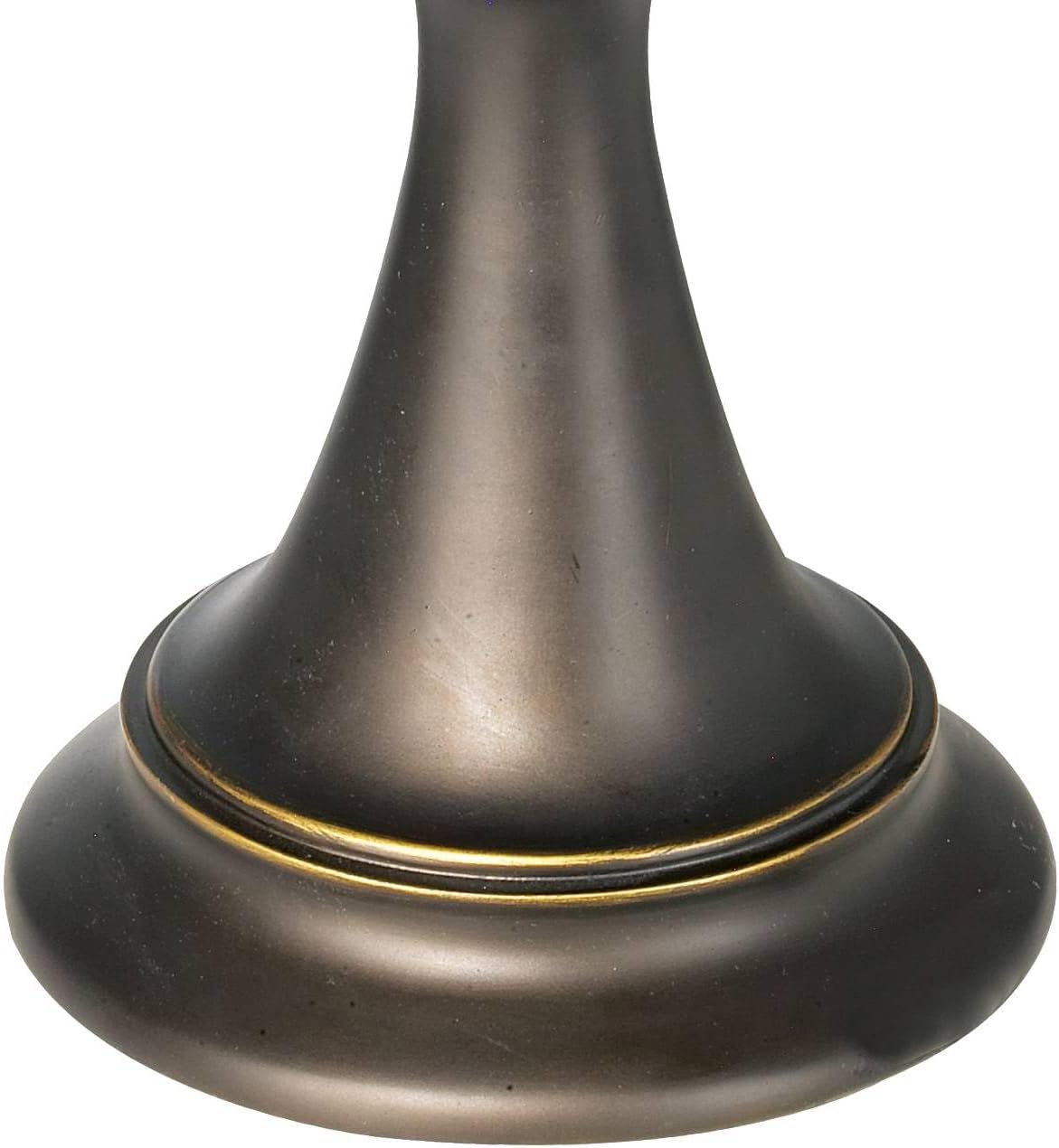 Regency Hill Haddington 16' High Small Farmhouse Rustic Traditional Piano Lamps Set of 2 Brown Bronze Finish Metal Glass Shade Home Office Living Room Bedroom Bedside Nightstand House Reading