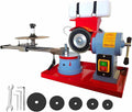 Circular Saw Blade Sharpener, Multi Tool Blade Sharpener Dry Wet Grinder Machine with Adjustable Angle, Waterproof Switch for Plastic, Wood, Aluminum Alloy Blades 370W