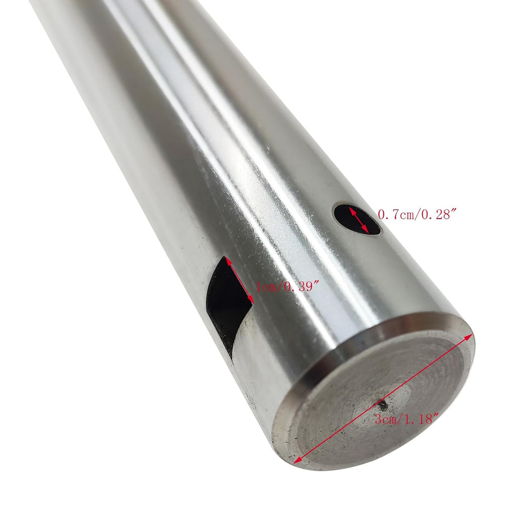 Boring Bar of Boring Machine High-Strength Alloy Line Bore Rod of Hole Drilling Equipment 1.18x62.99 inch Hole Drilling Accessory Parts