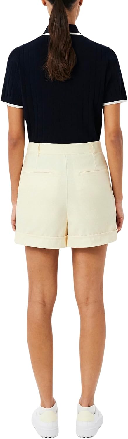Lacoste Women's Ultra Dry Golf Stretch Bermuda Shorts