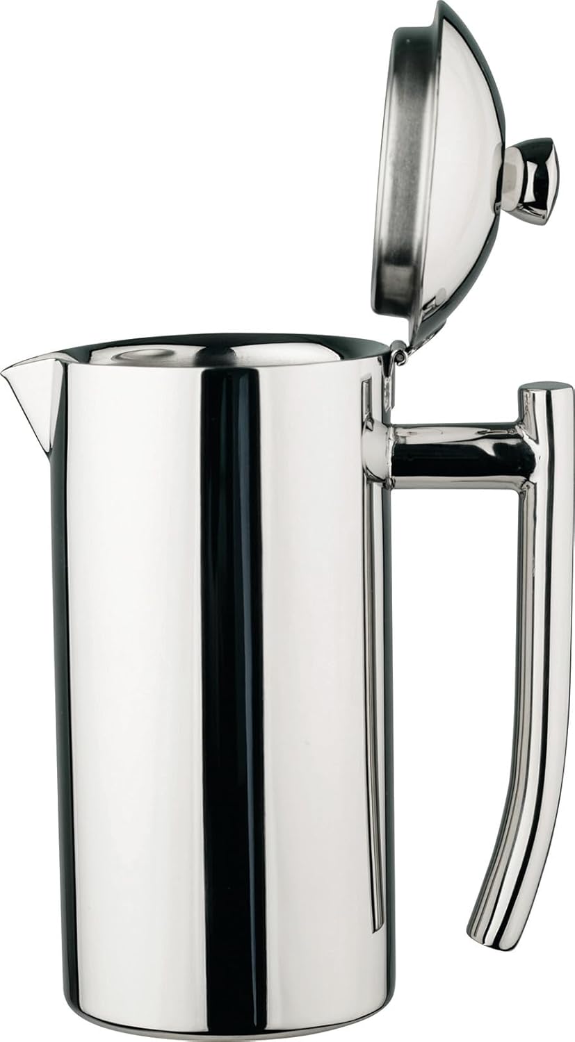 Frieling USA Platinum 41-Ounce Double-Wall Insulated Stainless Steel Beverage Server - Coffee Carafe for Formal Coffee Service - Dishwasher Safe Thermal Carafe