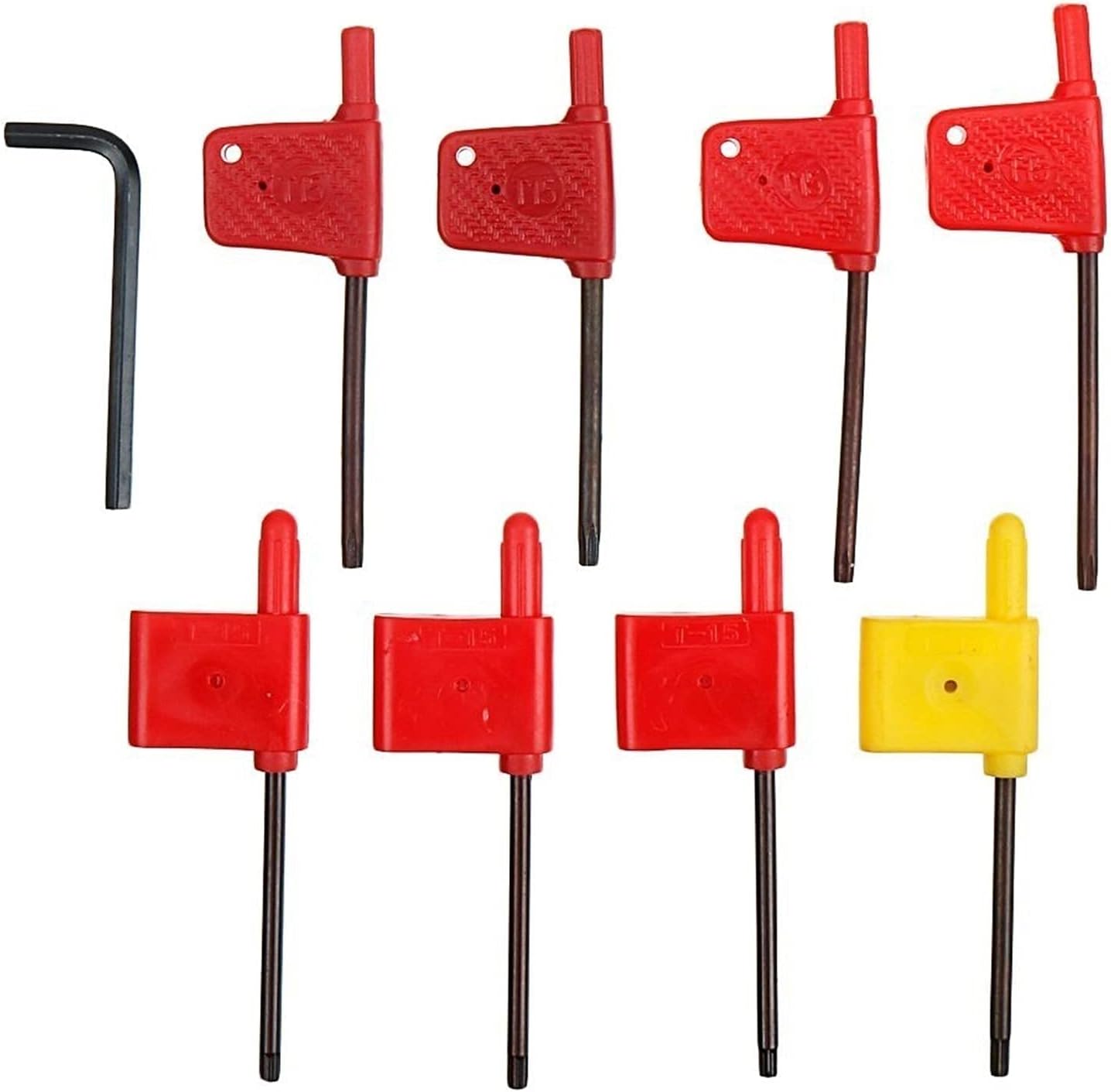 YFCDZVBH 9pcs Lathe Boring Bar Turning Tool Holder Set with Carbide Inserts CNC 16mm Shank Cutting Tool Holder