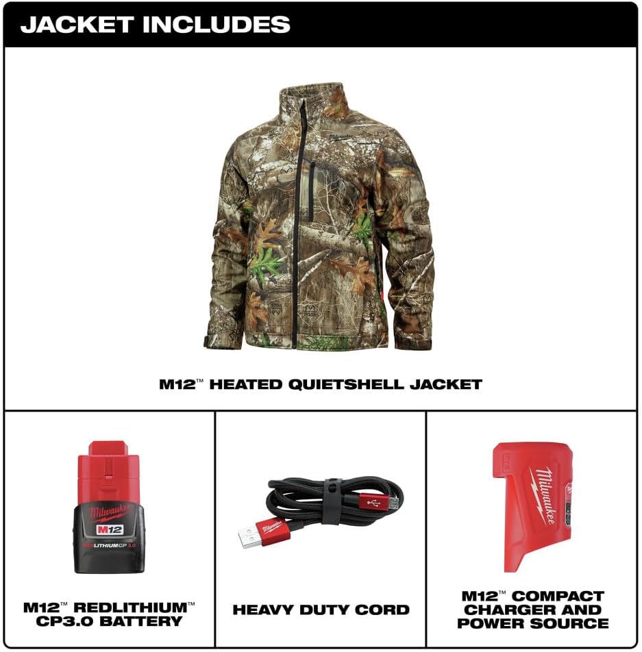 Milwaukee Electric - M12 CAMO Heat Jacket KIT S