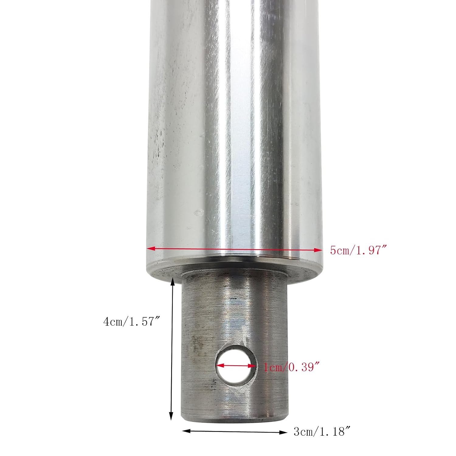 Boring Bar of Boring Machine High-Strength Alloy Line Bore Rod of Hole Drilling Equipment 1.97x62.99 inch Hole Drilling Accessory Parts
